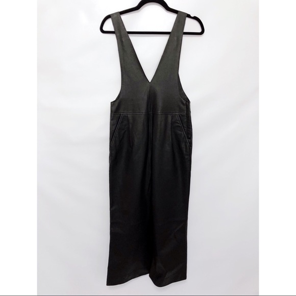 💥LASTCHANCE💥 Free People Vegan Leather Jumpsuit - Picture 4 of 7